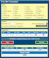 Old Bet Calculator (2007)